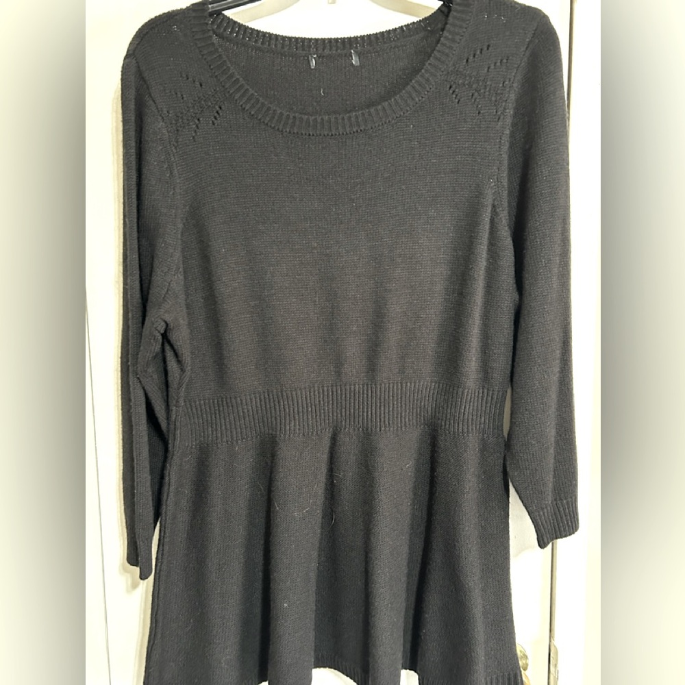 Black Knit Sweater